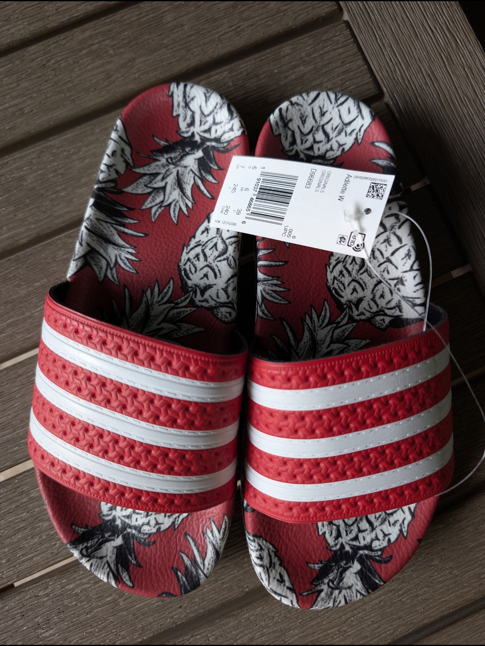 Adidas Originals x Farm Rio Adilette Slide - NEW - US Women sz 7